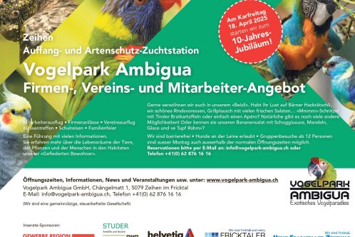 Vogelpark Ambigua - Jetzt entdecken &amp; erleben!