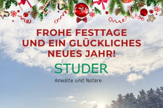 Frohe Festtage und ein glückliches neues Jahr